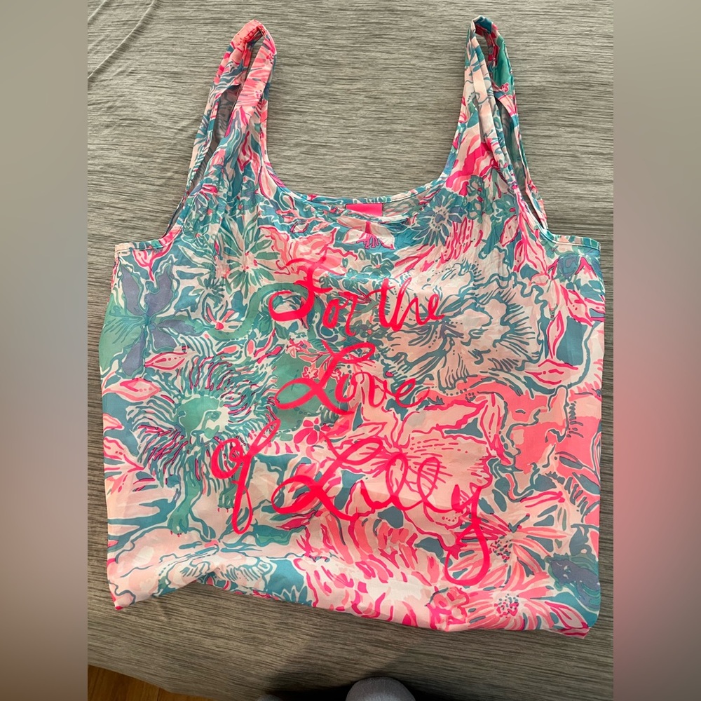 Lilly Pulitzer shopping bag